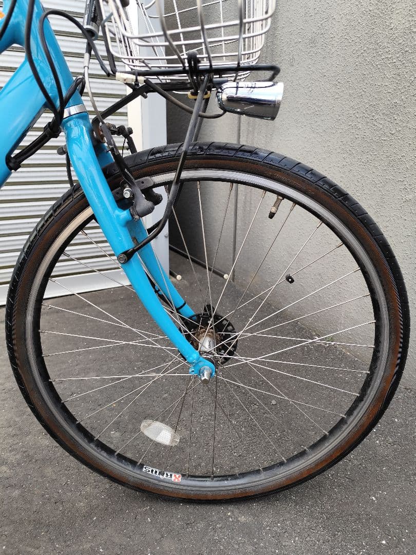 めるゆ　ヤマハ　ビエンタ　水色　12.3Ahバッテリー 現状品