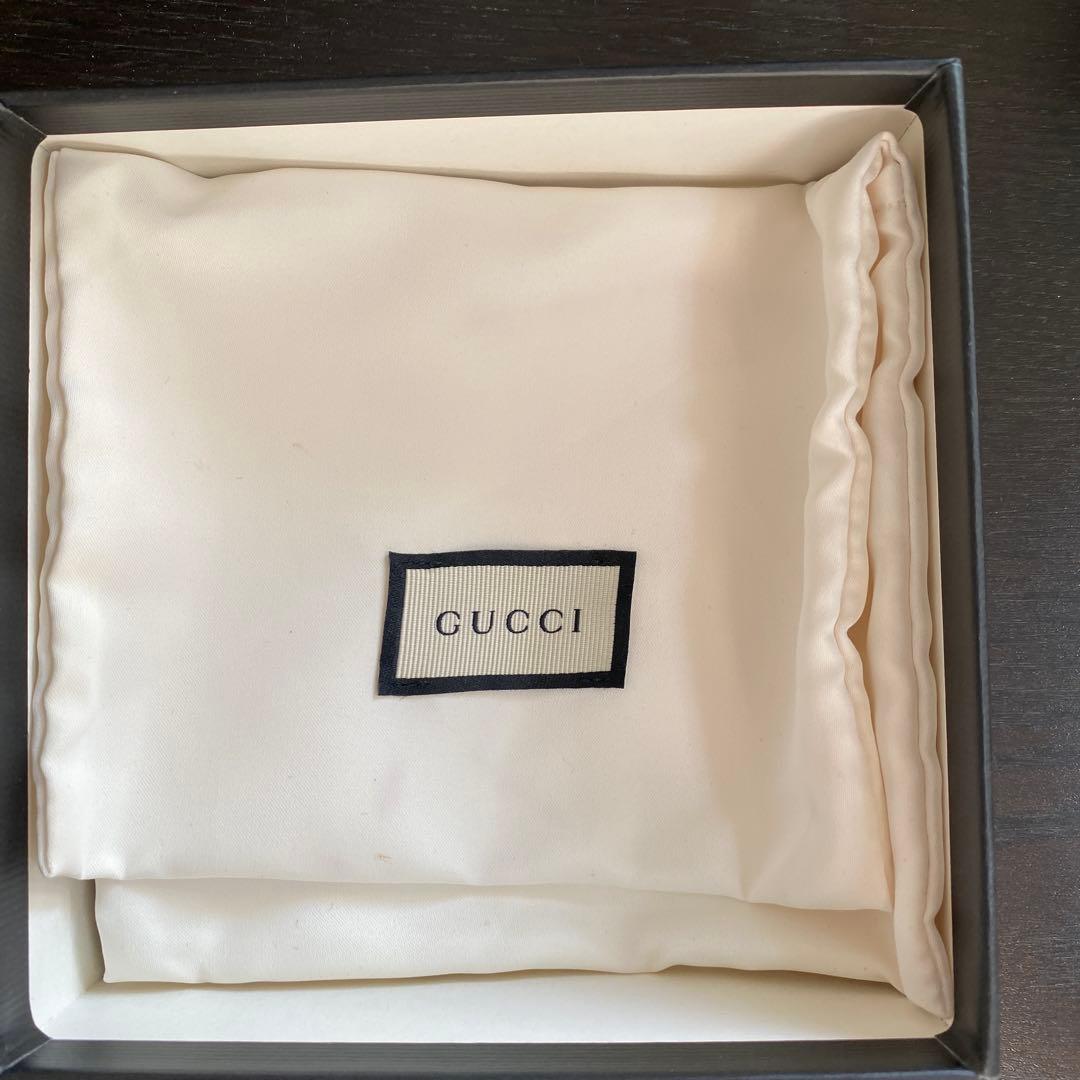 GUCCI ケース　GGマーモント　パース　キルティング　黒