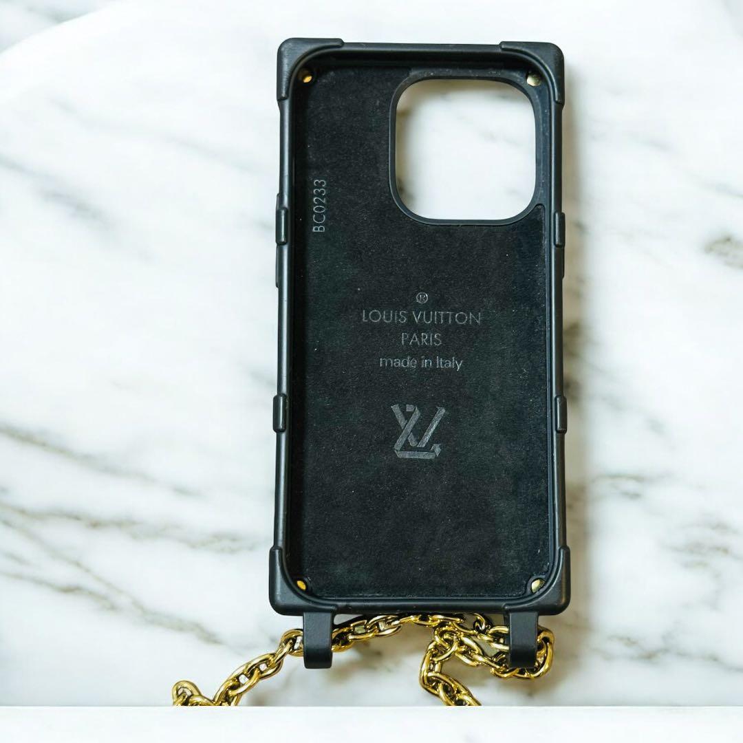 ヴィトン iPhone14pro ケース リ トランク モノグラム チェーン