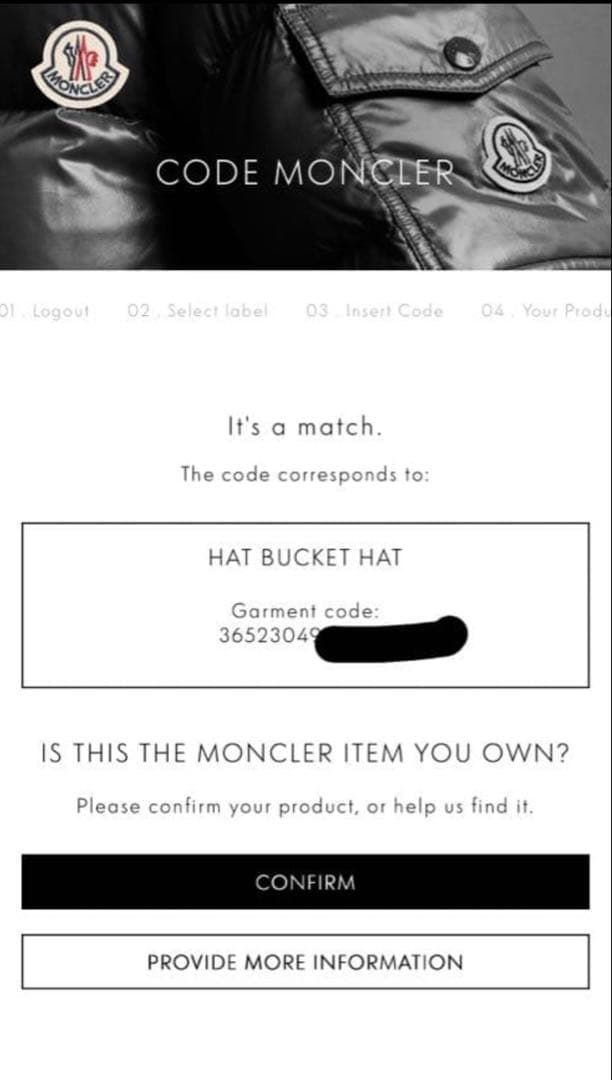 チ*ズ様 チーズ★ モンクレール　帽子　バケットハット　ブラック　黒　M