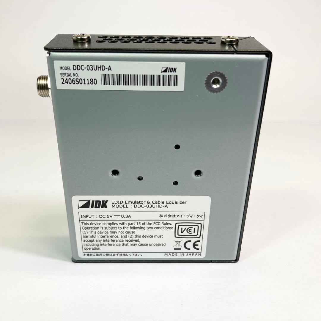 IDK DDC-03UHD-A 4K＠60対応 HDMI EDIDエミュレーター