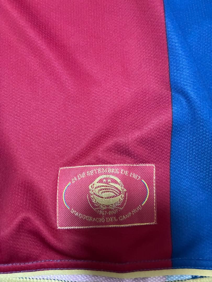 【00sヴィンテージ】カンプノウ50周年記念　FCバルセロナ8番シャビ