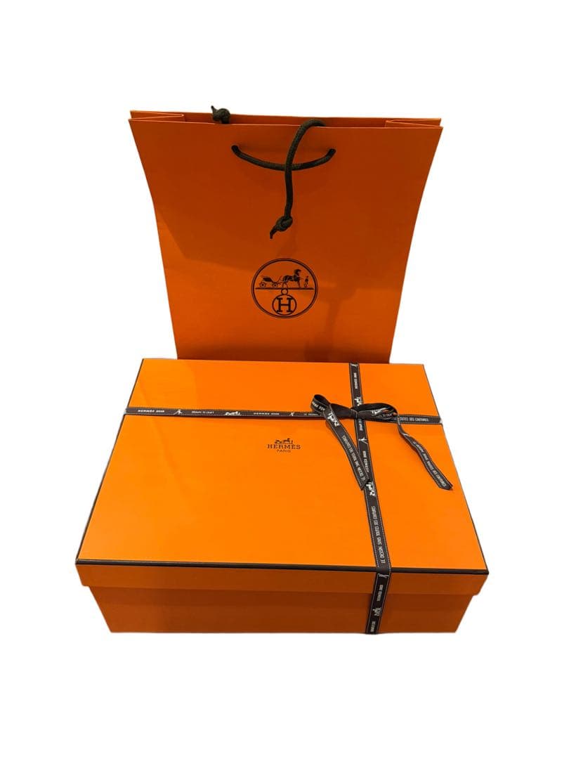 HERMES 黒 スエード スライドサンダル　サイズ42（26.5センチ）