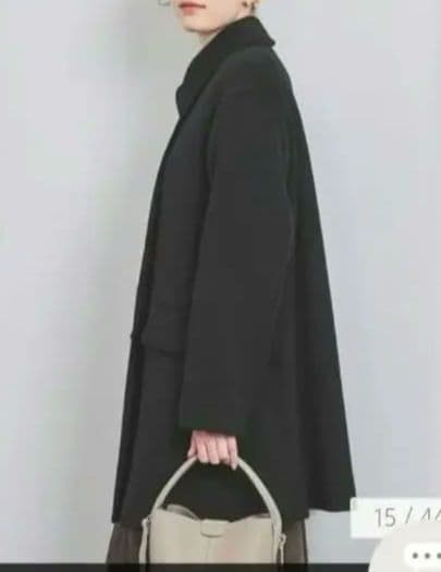 ぽこちゃです！UNITED ARROWS　ウール ステンカラーミドルコート