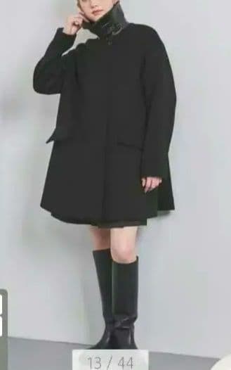 ぽこちゃです！UNITED ARROWS　ウール ステンカラーミドルコート