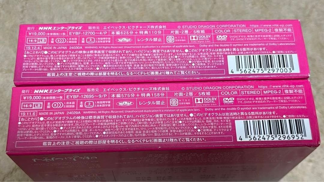 ドギョンス　100日の郎君様　DVD-BOX 1、2セット