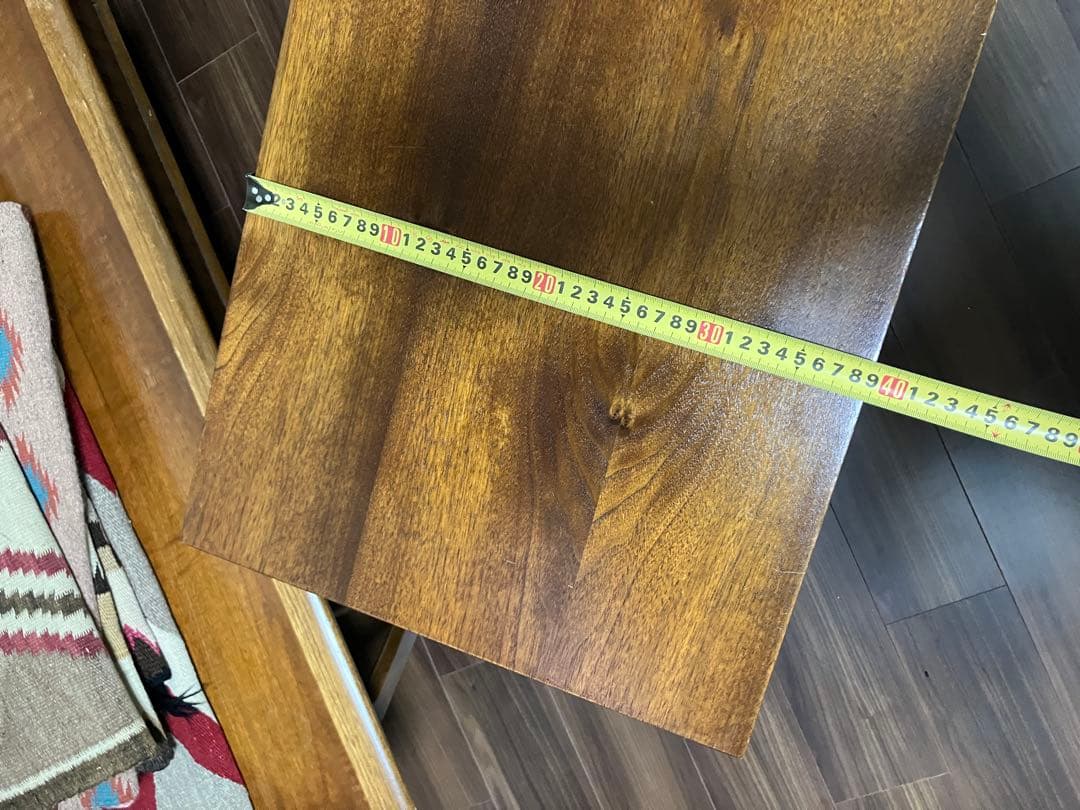 アンティーク木製サイドテーブル