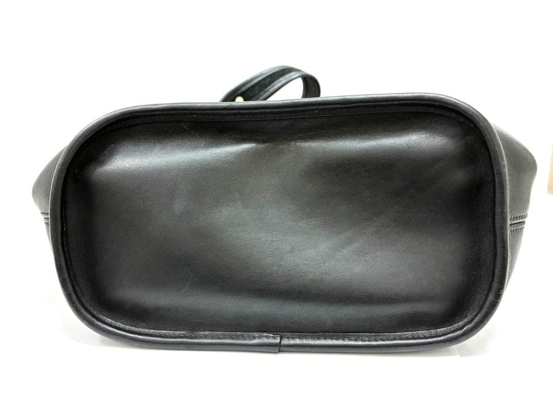 25W12-152 COACH コーチ オールドコーチ ブラックレザーバッグ