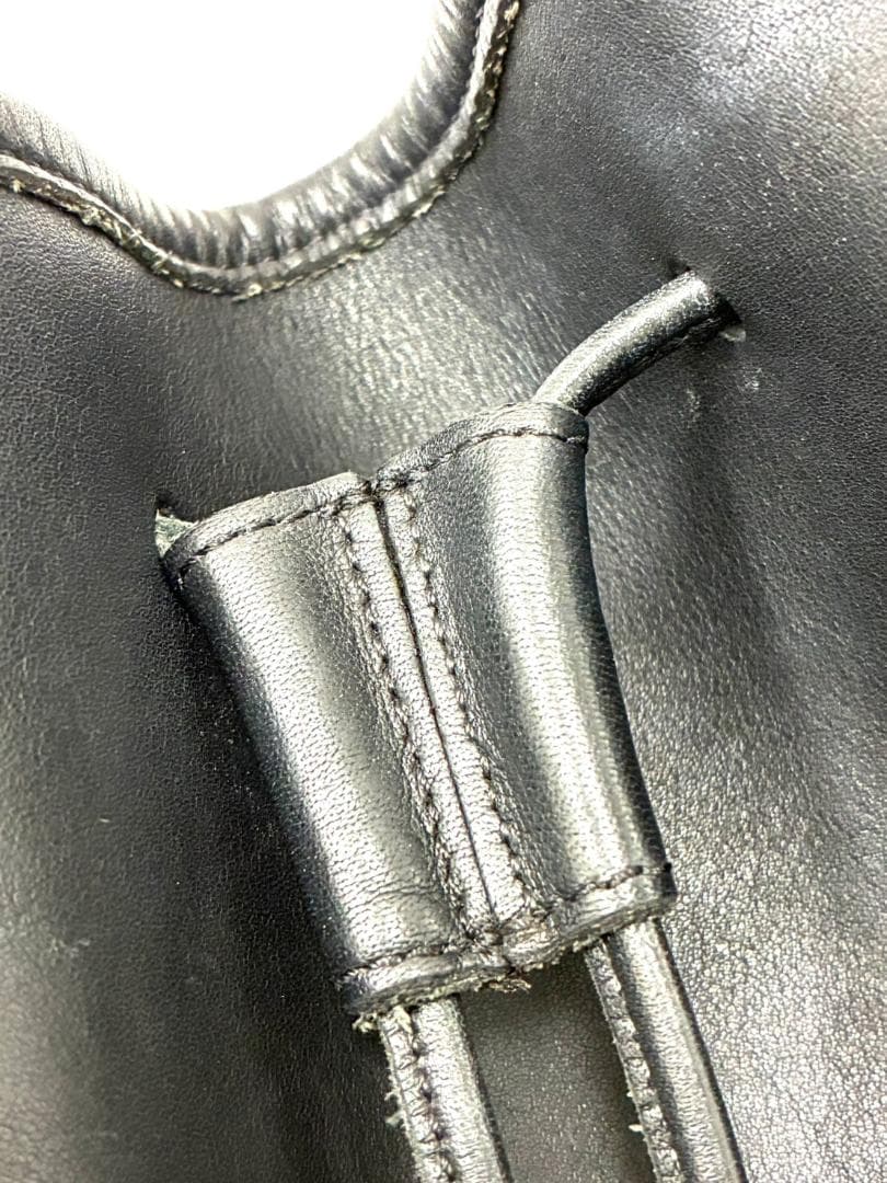 25W12-152 COACH コーチ オールドコーチ ブラックレザーバッグ