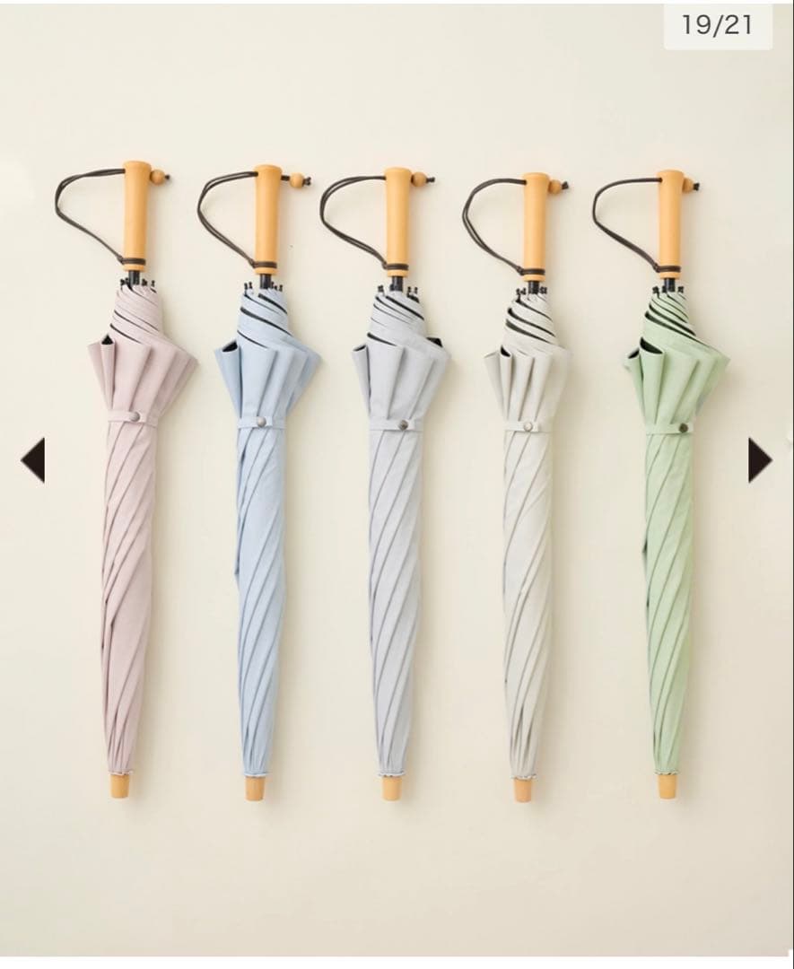 新品未使用　サンバリア100 折りたたみ日傘 ２段折 / moku