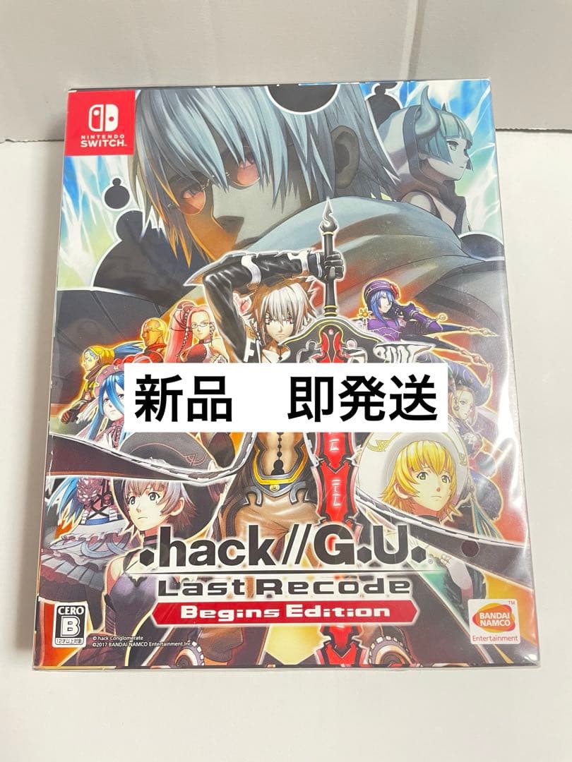 新品　Switch ソフト .hack G.U. Last Recode