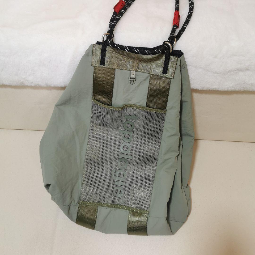 リバーシブルボストンバッグ 大容量 トポロジー 一包多用