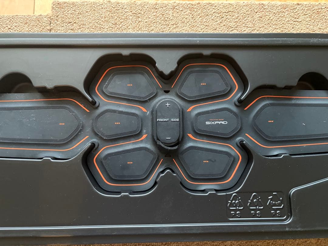 SIXPAD EMSトレーニングギア オレンジ・ブラック