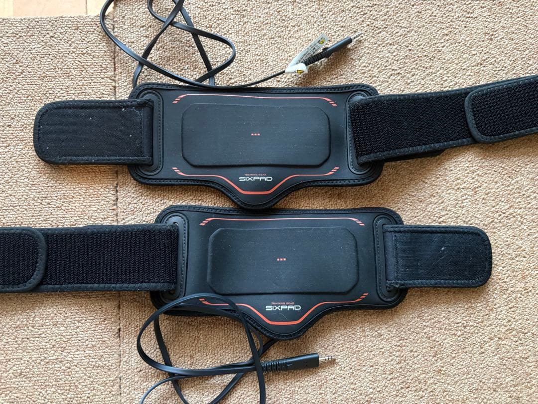 SIXPAD EMSトレーニングギア オレンジ・ブラック