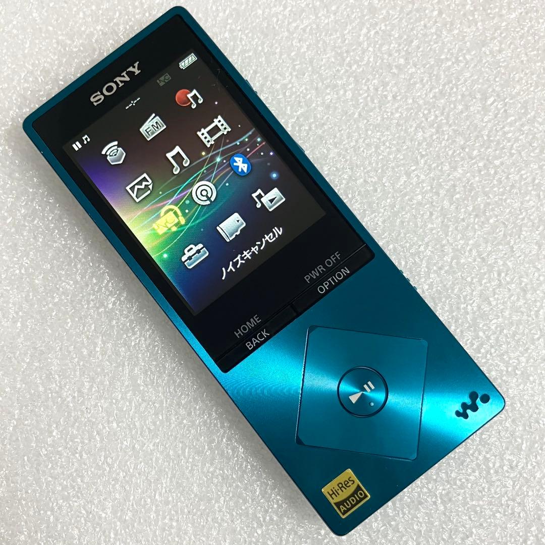 【バッテリ良好】　ソニー　ウォークマン　NW-A25 32GB ビリジアンブルー