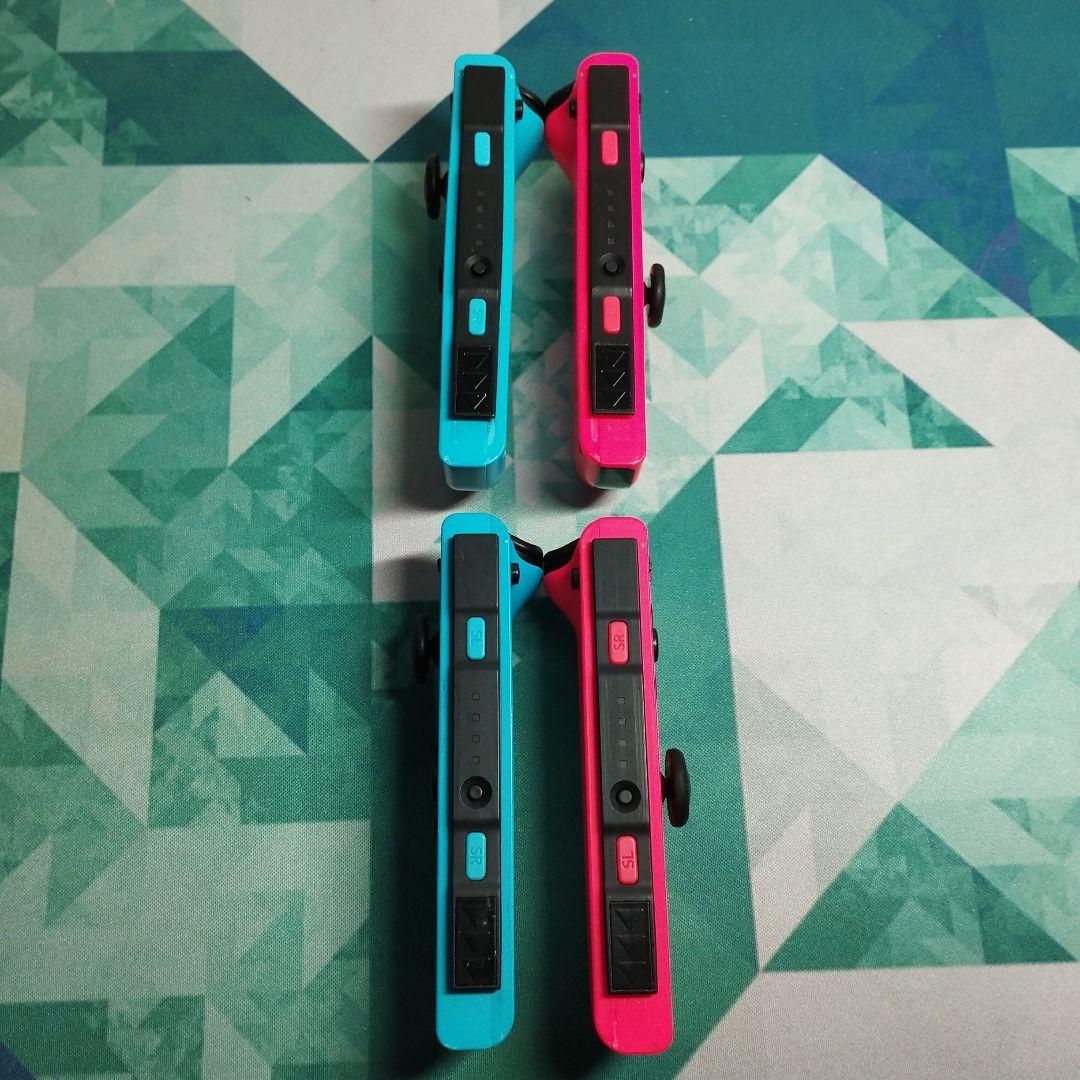 ジョイコン　ネオンブルー＆ネオンレッド　4つセット