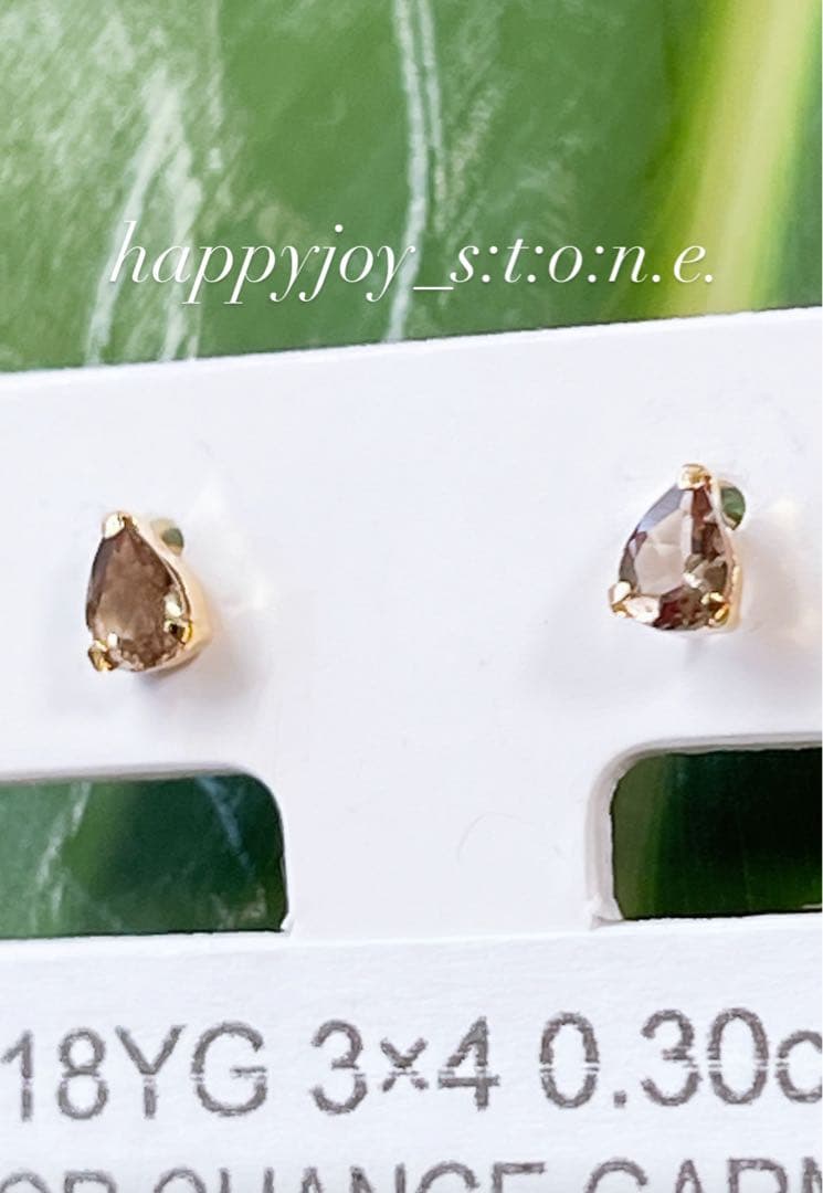希少❣️愛のお守り・変化への適応サポート✨☆カラーチェンジガーネット☆ピアス