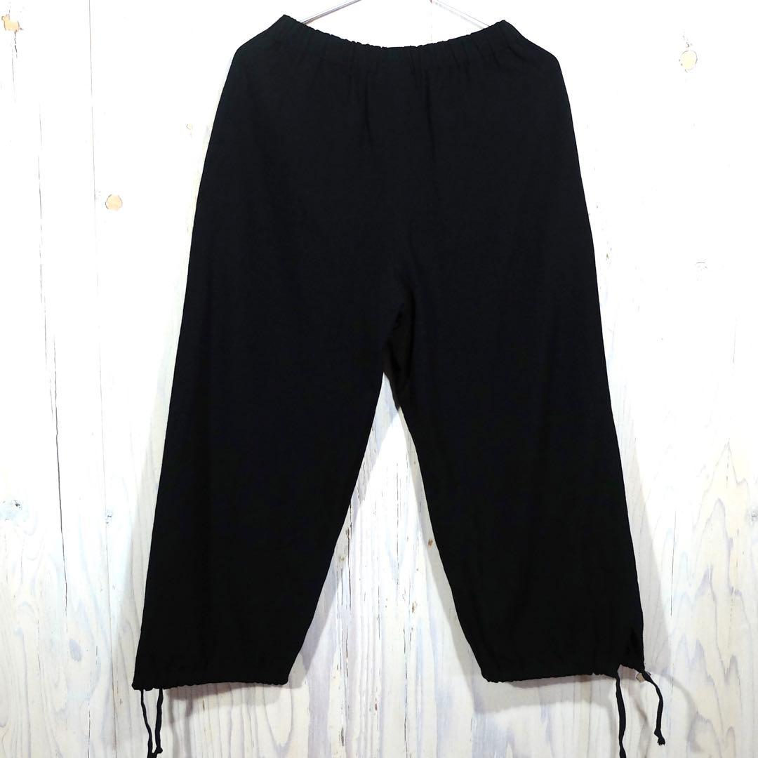 robe de chambre コムデギャルソン アラジンパンツ ウール 黒