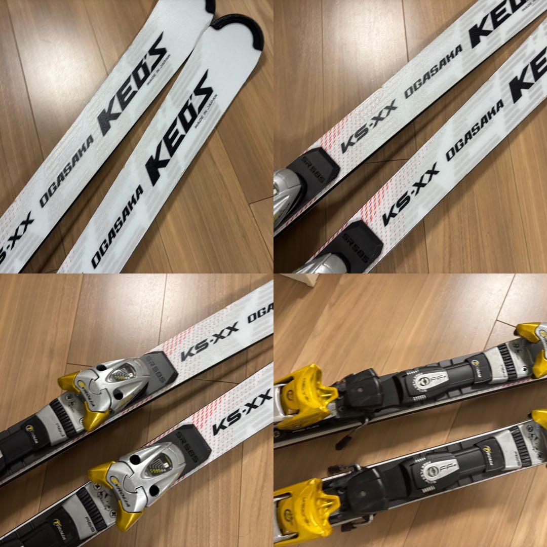 ★最高峰★お洒落 オガサカ スキー板 KS-XX 167cm SAJ 技術選