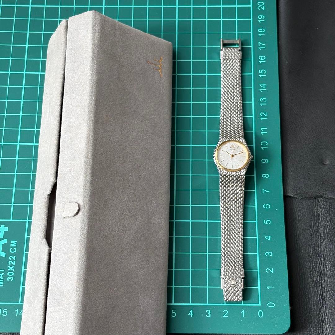 CREDOR クレドール レディース　コンビ　SS×18KT ベゼル 稼動美品