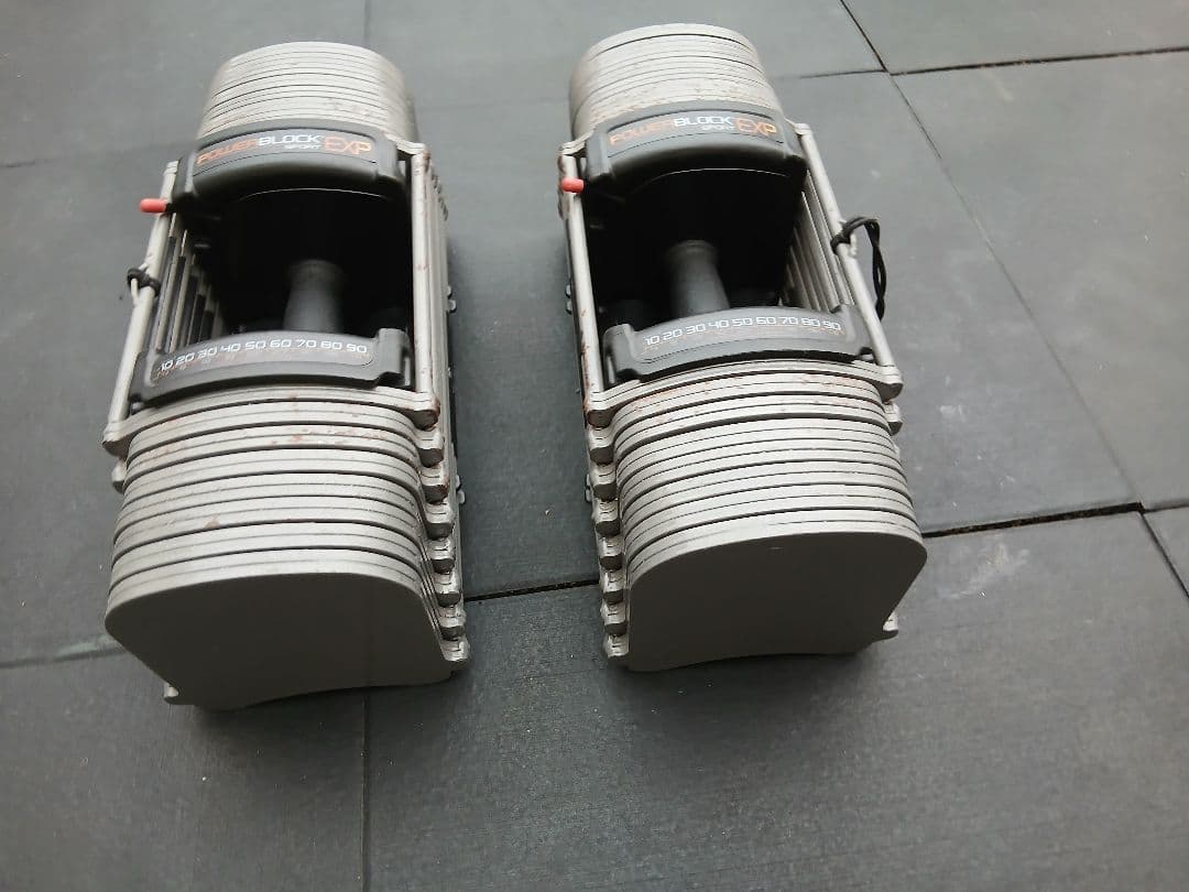 可変式ダンベルパワーブロックPowerBlock SP EXP90LB ① 1個