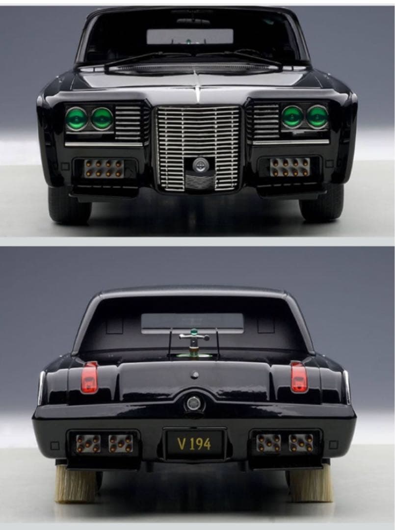 寧*ー様 1/18 AUTO art オートアート　グリーンホーネットミニカー/