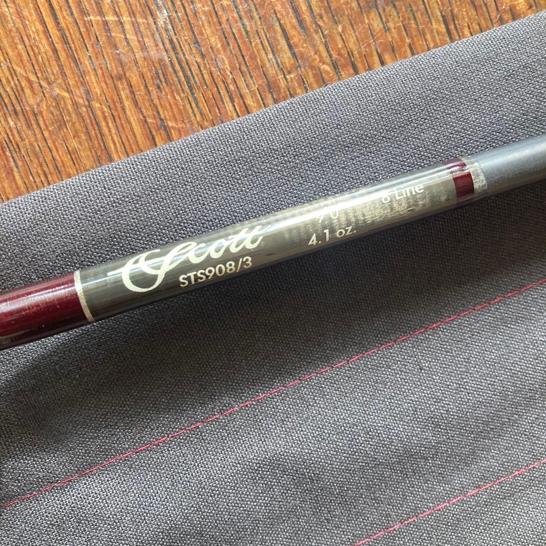 シ*ヤ様 Scott STS908/3 フライロッド 9'0\" 8ライン