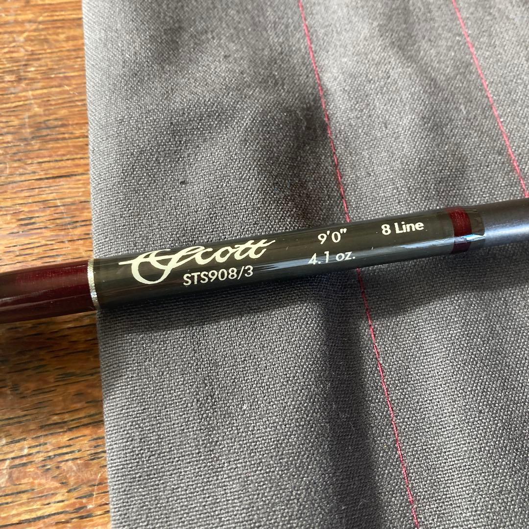 シ*ヤ様 Scott STS908/3 フライロッド 9'0\