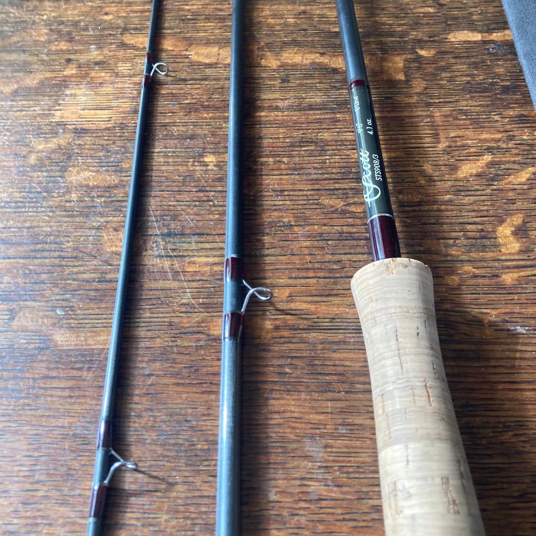 シ*ヤ様 Scott STS908/3 フライロッド 9'0\" 8ライン