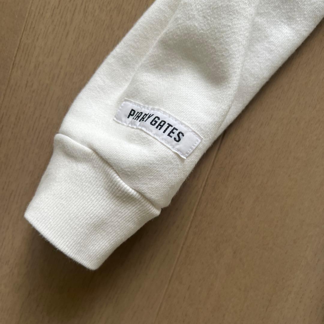 PEARLY GATES フーディ ジャケット サイズ0 ホワイト