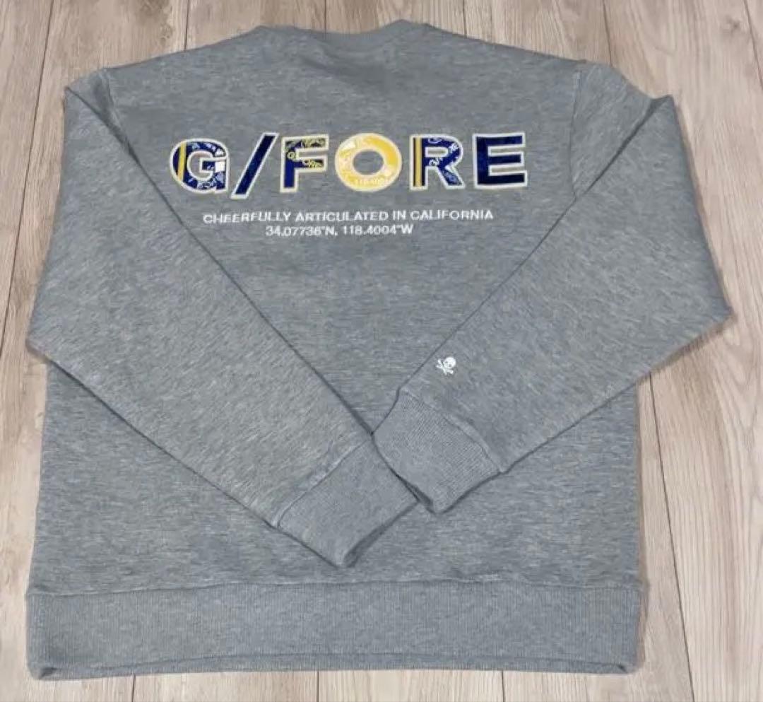 G/FORE メンズ　グレー トレーナー
