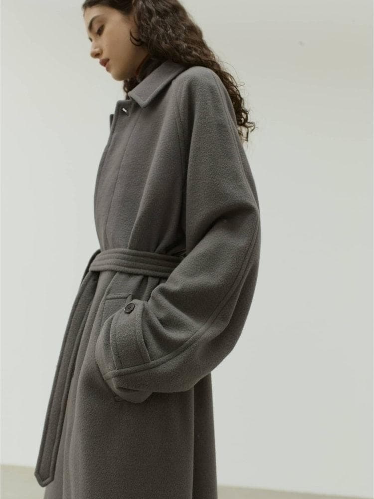 ジャケット・アウター 22AW AURALEE Cashmere Wool Mosser Coat 0