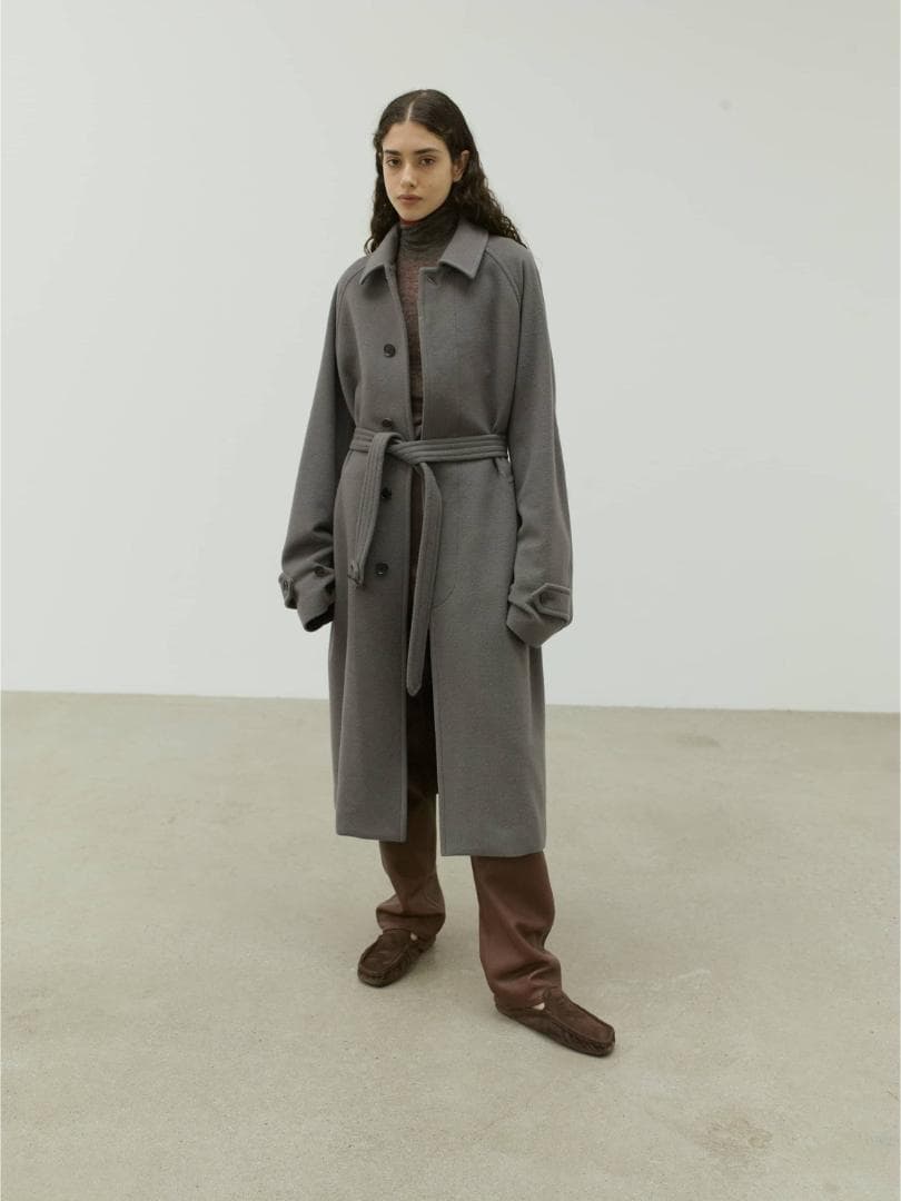 ジャケット・アウター 22AW AURALEE Cashmere Wool Mosser Coat 0