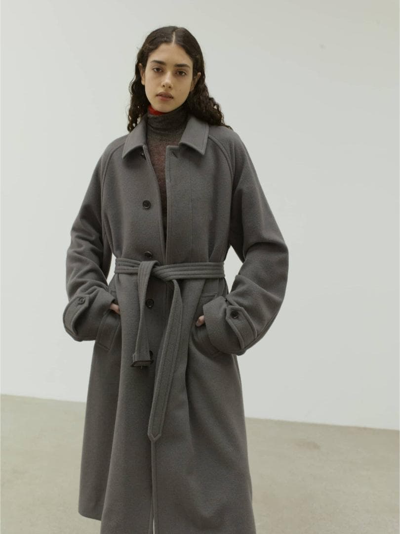 ジャケット・アウター 22AW AURALEE Cashmere Wool Mosser Coat 0
