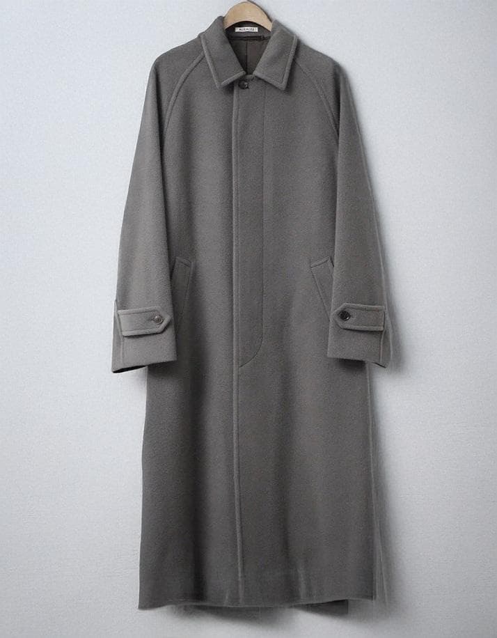 ジャケット・アウター 22AW AURALEE Cashmere Wool Mosser Coat 0