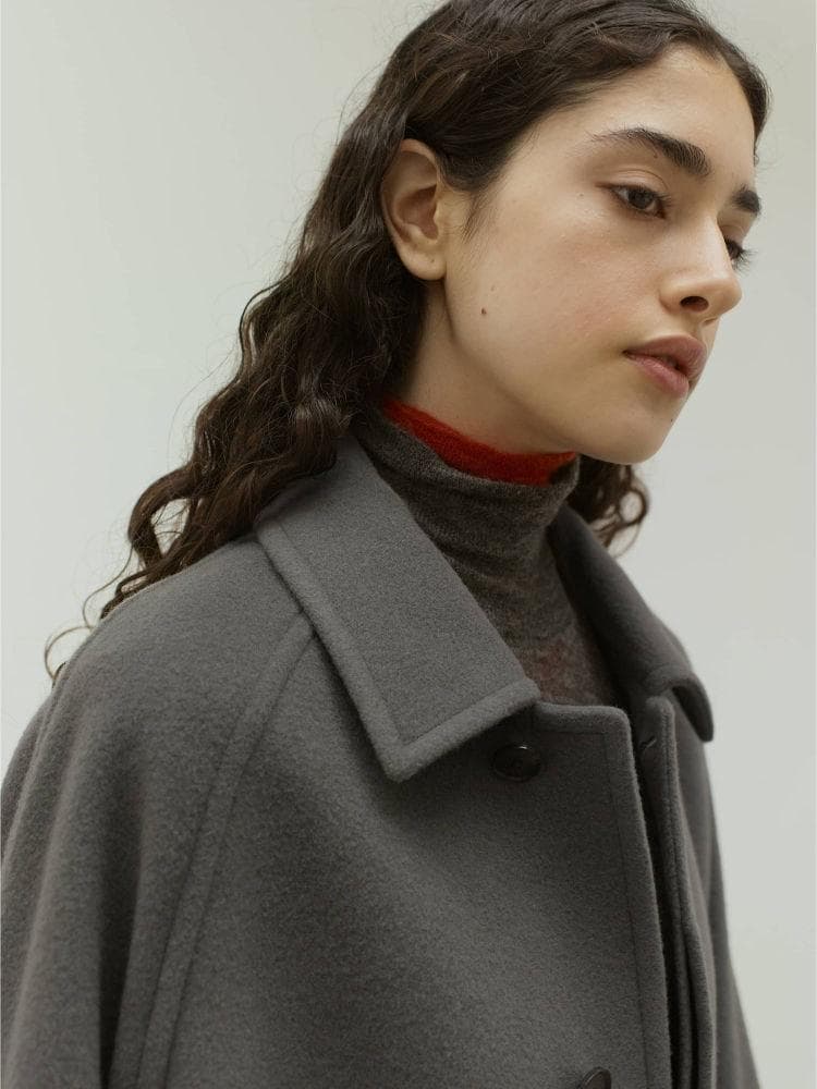 ジャケット・アウター 22AW AURALEE Cashmere Wool Mosser Coat 0