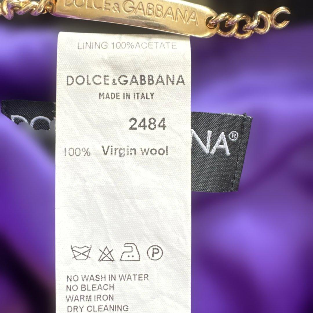 ビックサイズ【バージンウール】美品　ドルチェアンドガッバーナ　テーラード3L