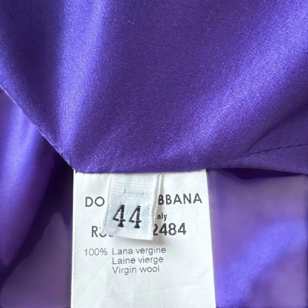 ビックサイズ【バージンウール】美品　ドルチェアンドガッバーナ　テーラード3L