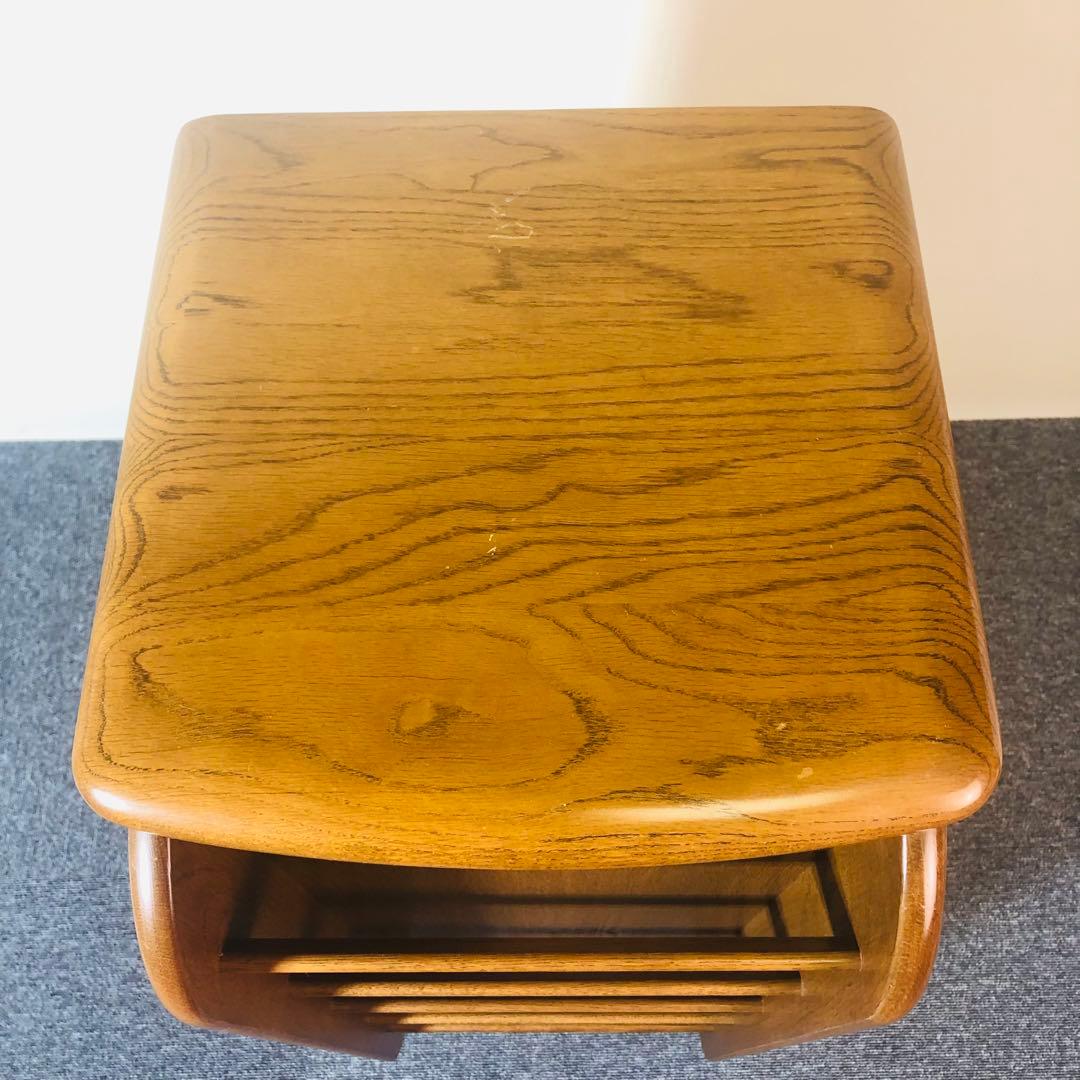 浜本工芸 シューズラック スリッパラック 木製 棚 花台 電話台 収納棚