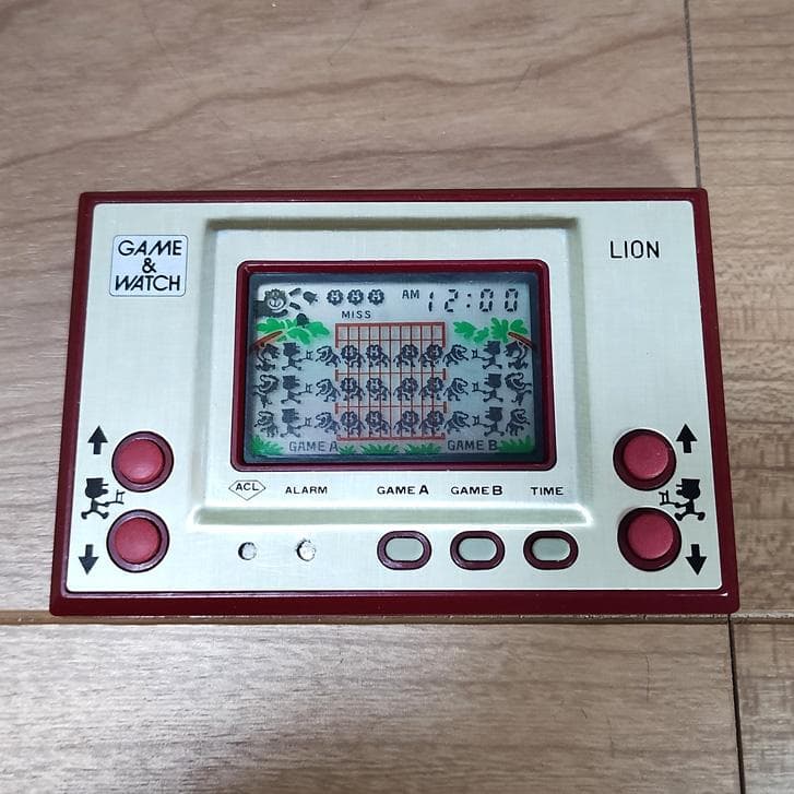 任天堂 ニンテンドー ゲームウォッチ ライオン LION