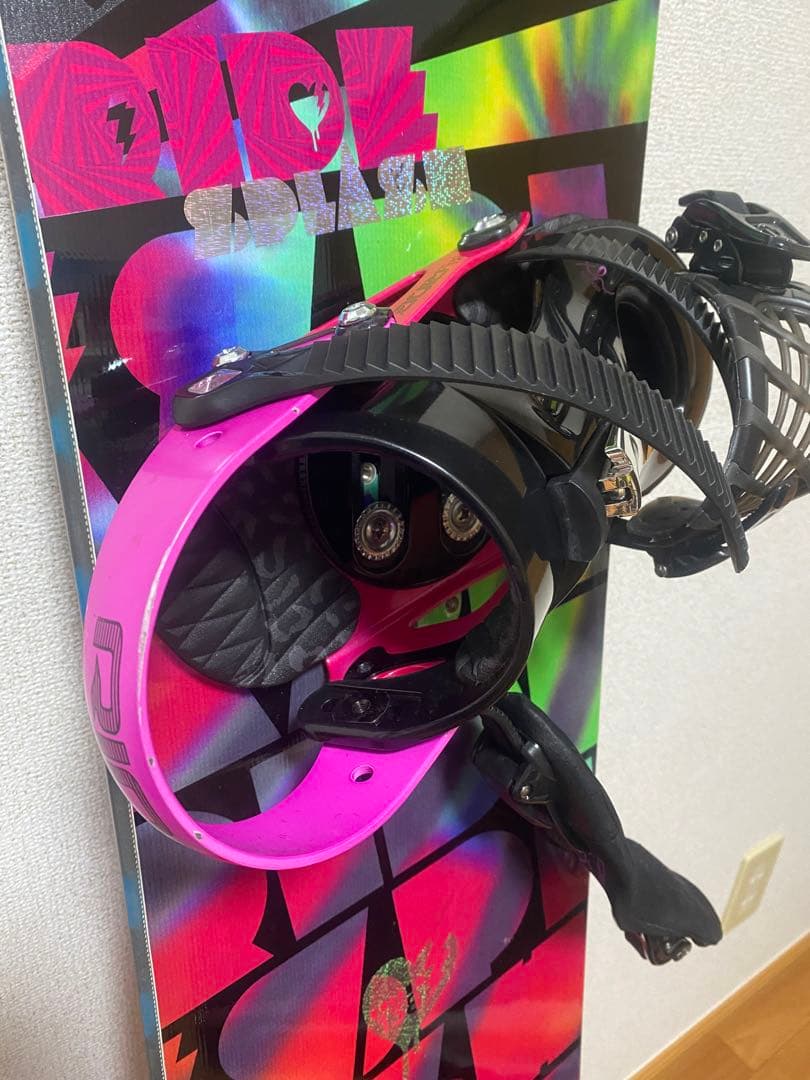 RIDEライド 138cm　スノーボード、カバー、ビンディング、ブーツ、その他