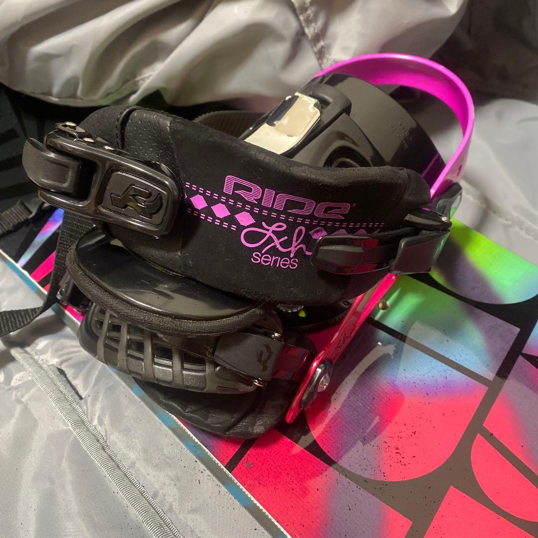 RIDEライド 138cm　スノーボード、カバー、ビンディング、ブーツ、その他