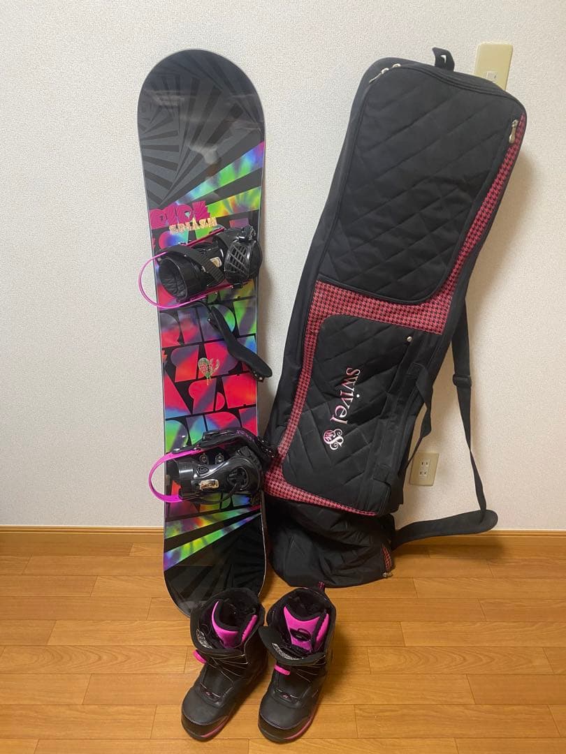 RIDEライド 138cm　スノーボード、カバー、ビンディング、ブーツ、その他