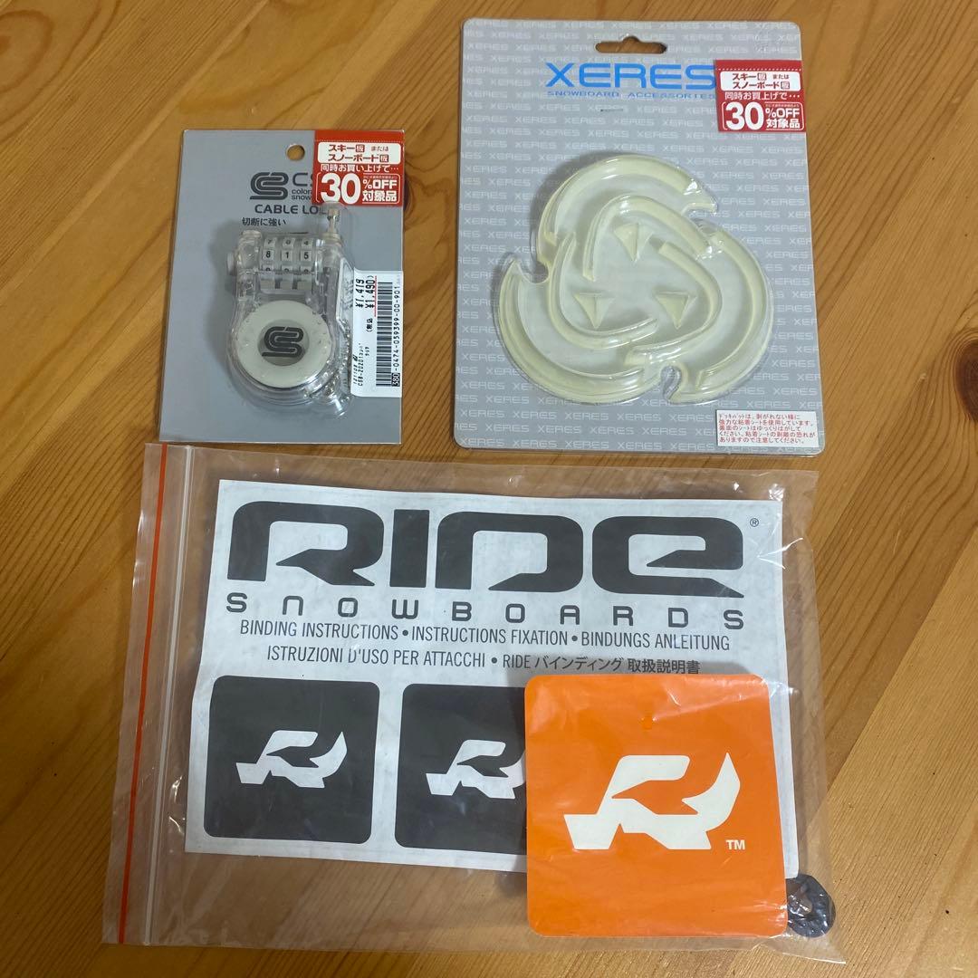 RIDEライド 138cm　スノーボード、カバー、ビンディング、ブーツ、その他