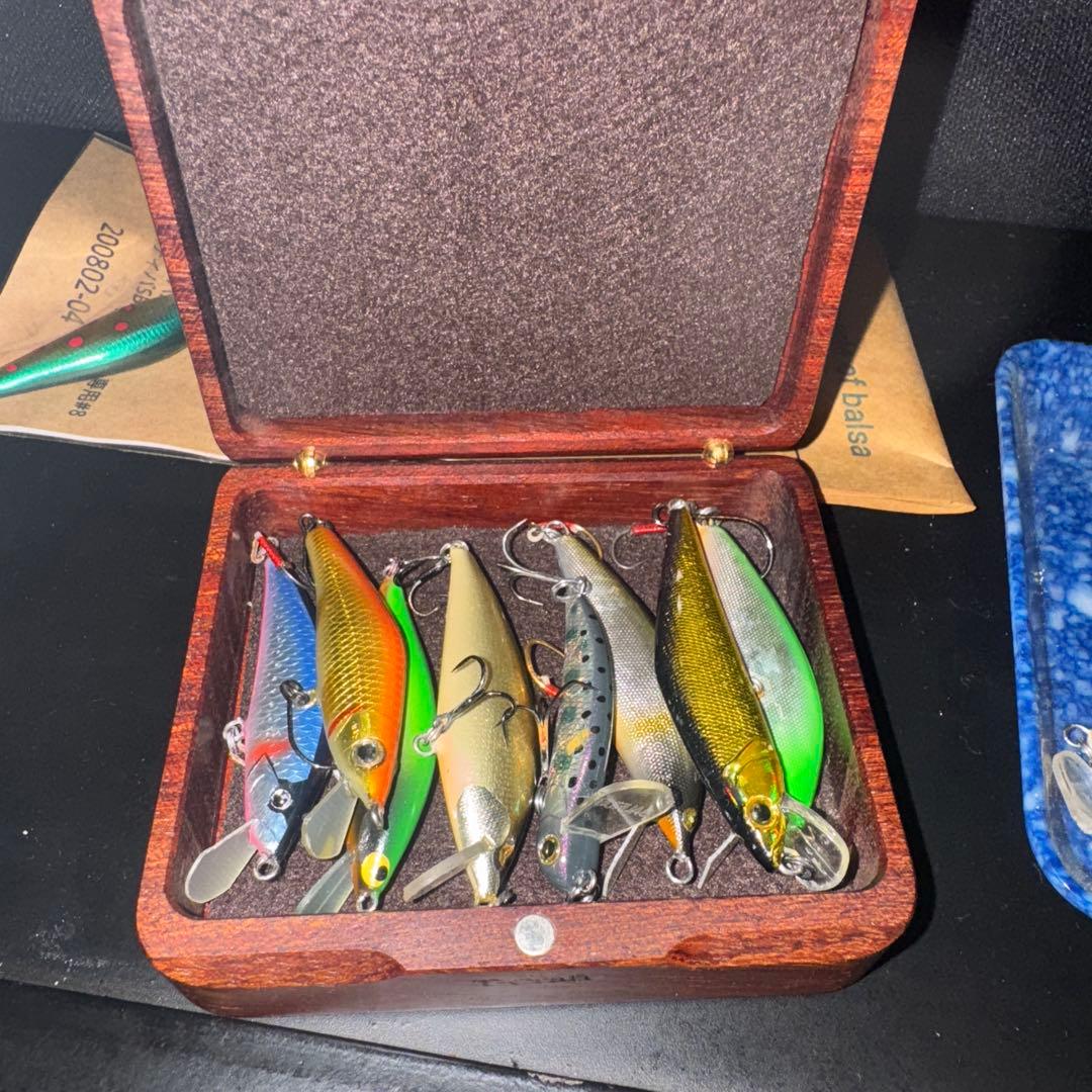 T craft ルアーボックス ハンドメイドルアー詰め合わせ 渓流 トラウト