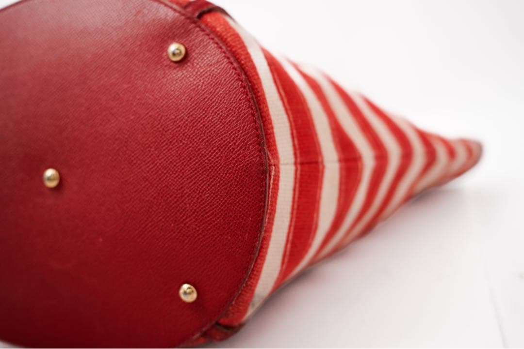 バッグ Dolce & Gabbana Stripe Canvas Tote Bag