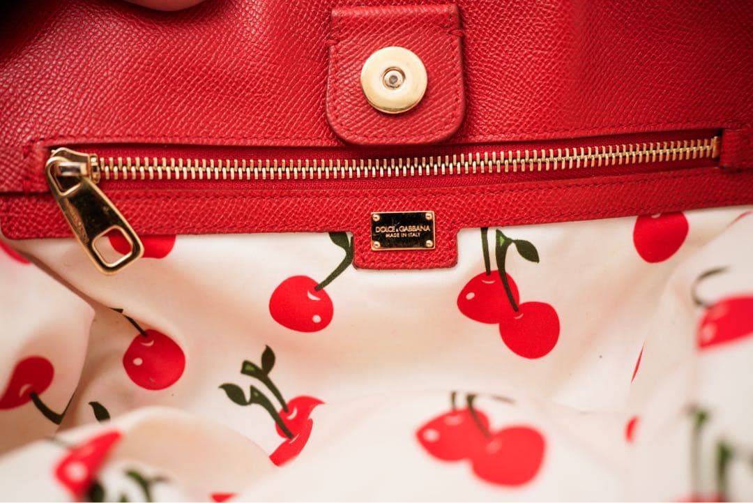 バッグ Dolce & Gabbana Stripe Canvas Tote Bag