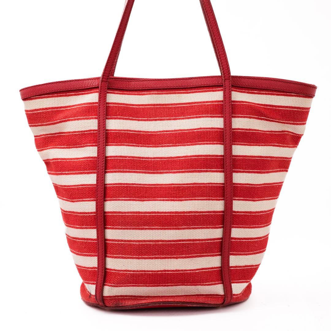 バッグ Dolce & Gabbana Stripe Canvas Tote Bag