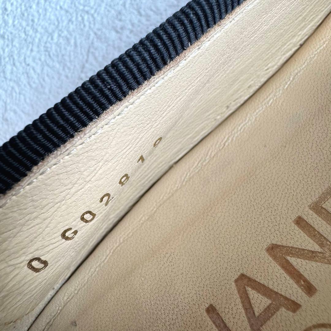 CHANEL シャネル バレリーナ パンプス ココマーク フラットシューズ 36