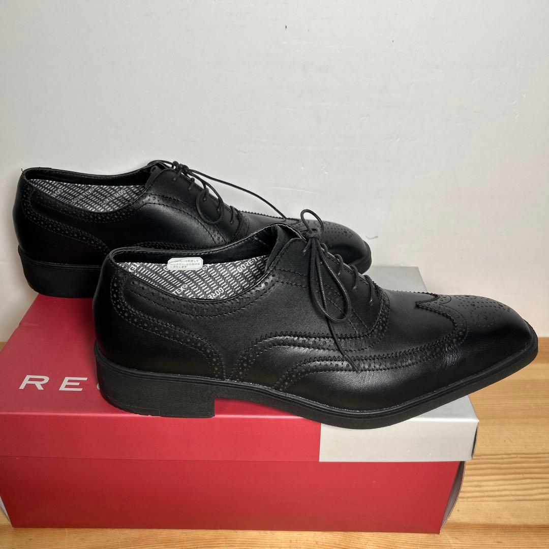 リーガル ウィングチップ ドレスシューズ ゴアテックス ★シューズケアセット付